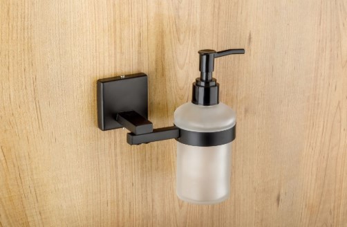 Falcon FB-709 Liquid Soap Holder Bathroom Accessory for Home, Hotel and Apartment Washrooms, Elegant and Practical Holder for Clean Everyday Use, Bathroom Organization and Decor